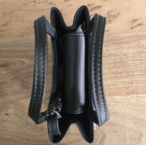 #134 NWT - kate spade new york Sam Icon Crystal Embellished Fabric Mini Tote - Picture 8 of 10